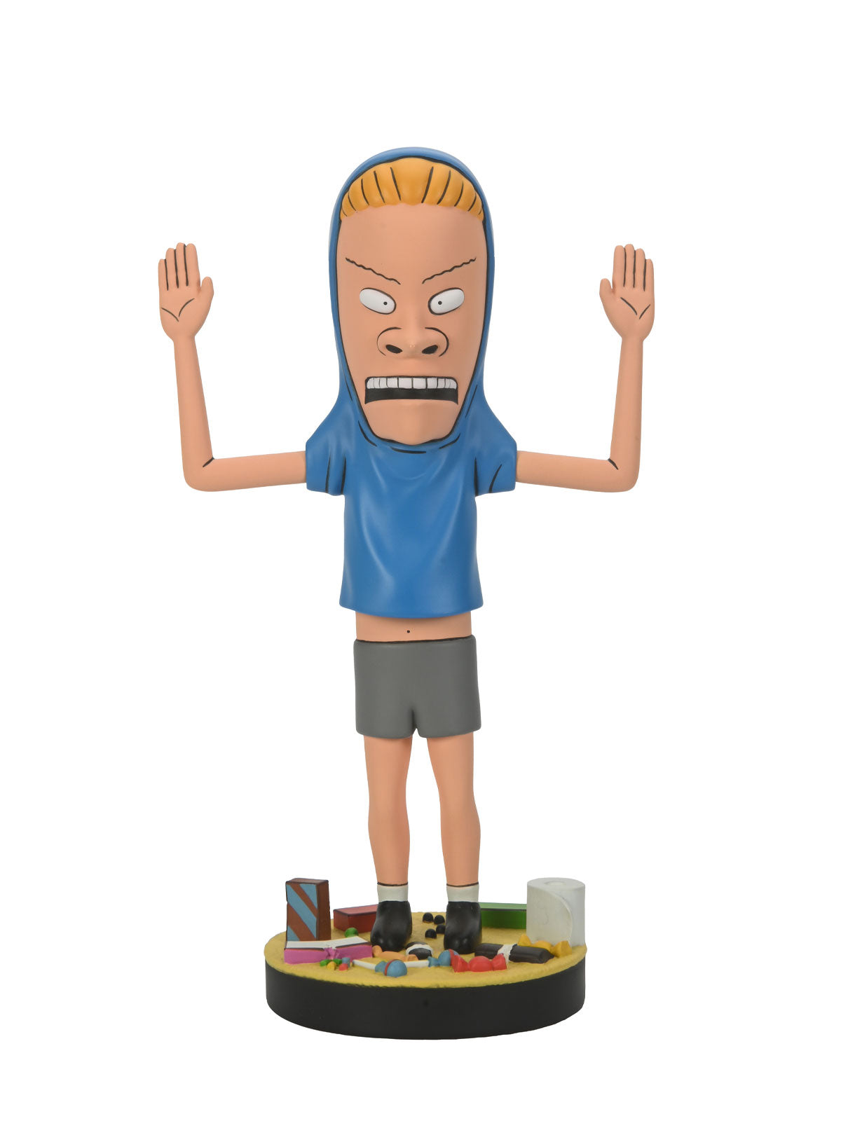 BUY NOW - BEAVIS &amp; BUTT-HEAD - CORNHOLIO HEAD KNOCKER | NECA ONLINE