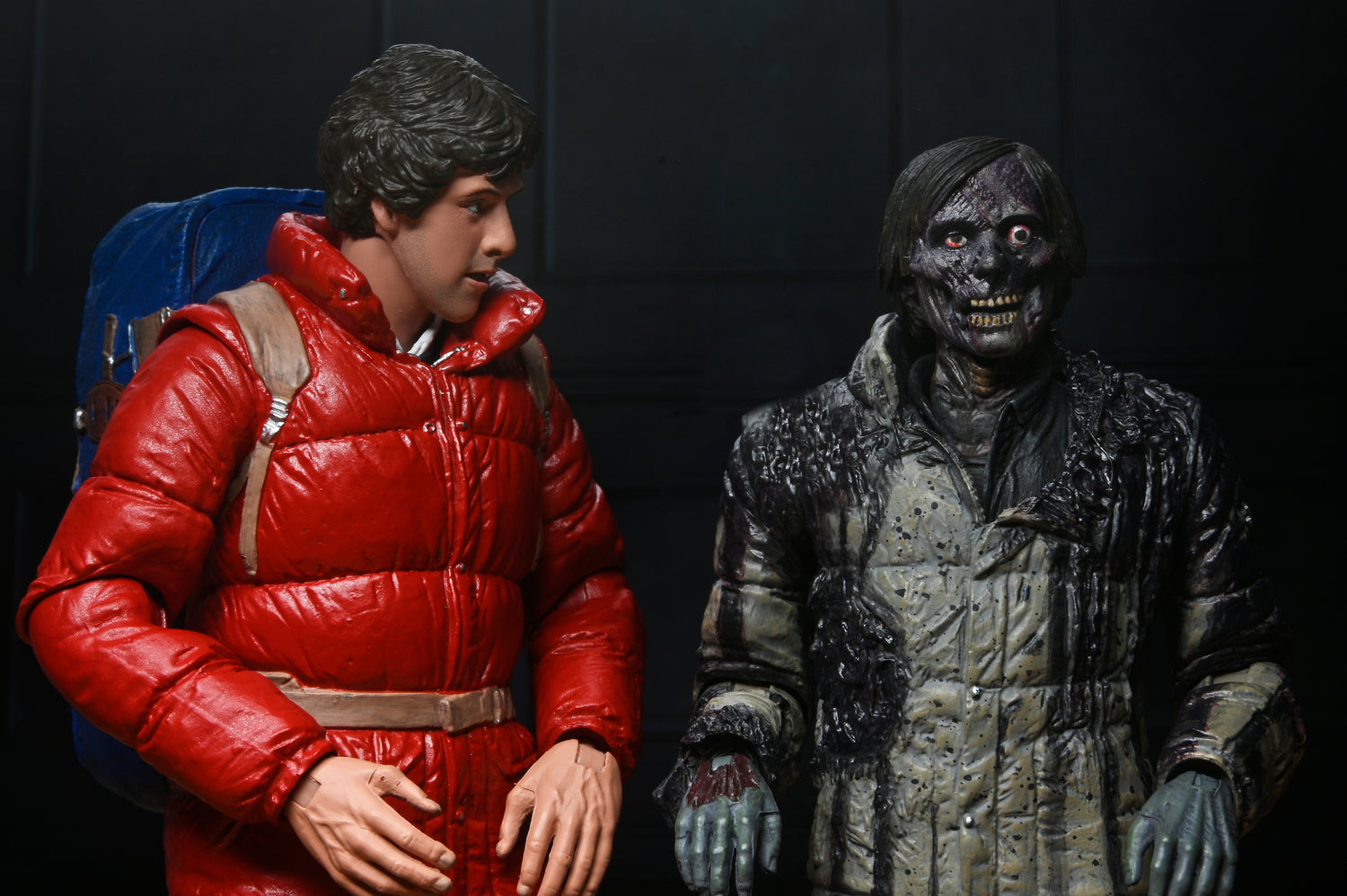 AN AMERICAN WEREWOLF IN LONDON - JACK AND DAVID 2 PACK - 7&quot; SCALE ACTION FIGURES