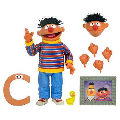 BUY NOW - SESAME STREET - ERNIE 6&quot; SCALE ACTION FIGURE | NECAONLINE AU