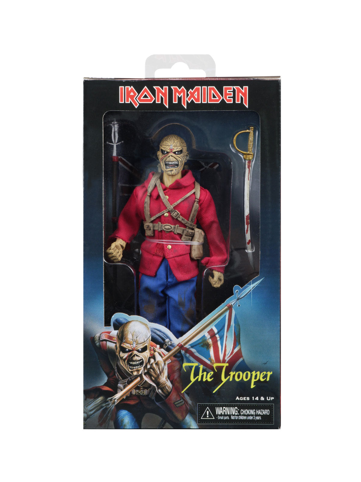 BUY IRON MAIDEN EDDIE - TROOPER 8&quot; CLOTHED FIGURE | NECA ONLINE AU