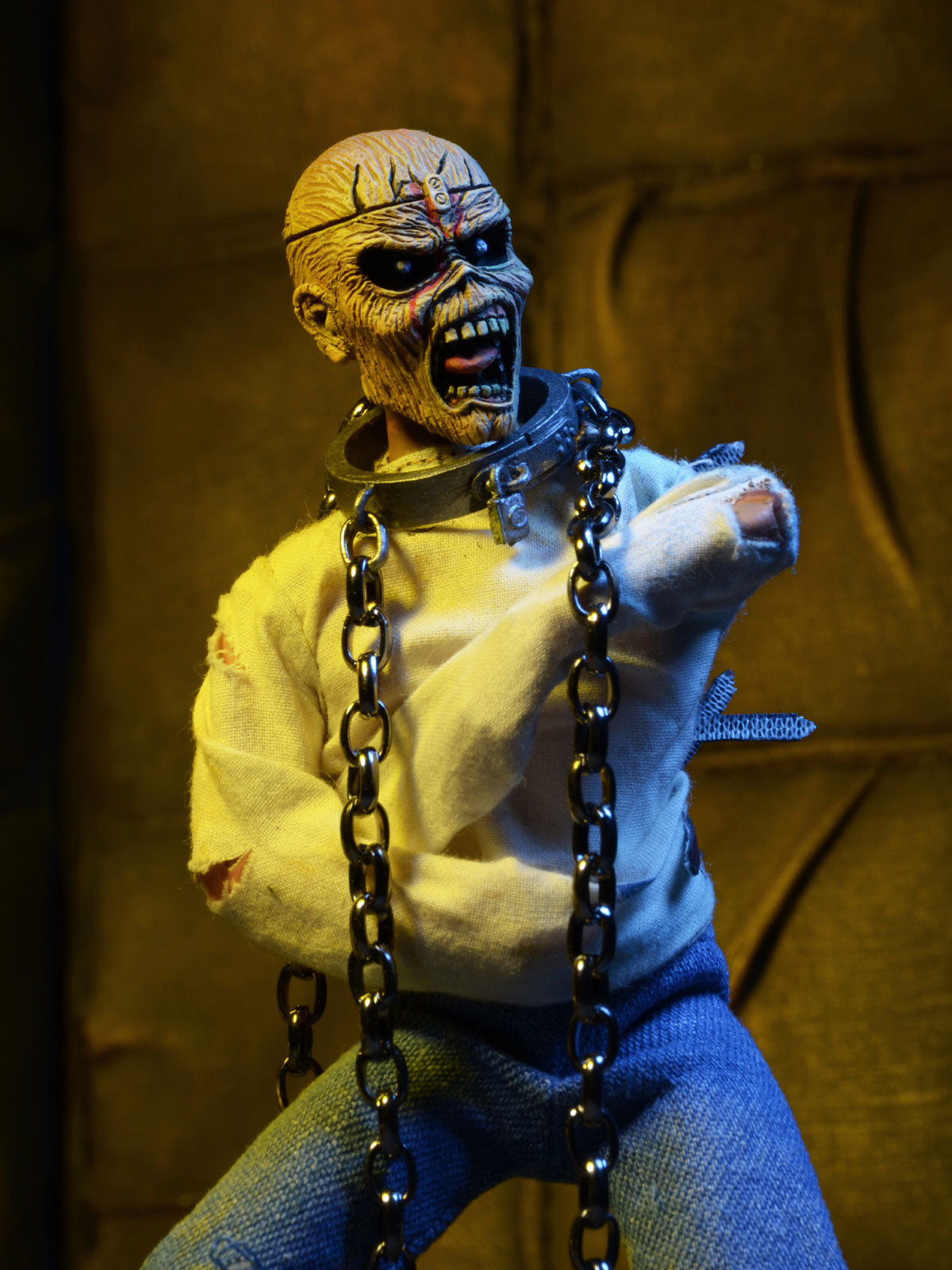 BUY IRON MAIDEN EDDIE - PIECE OF MIND ALBUM - 8&quot; CLOTHED FIGURE | NECA ONLINE AU