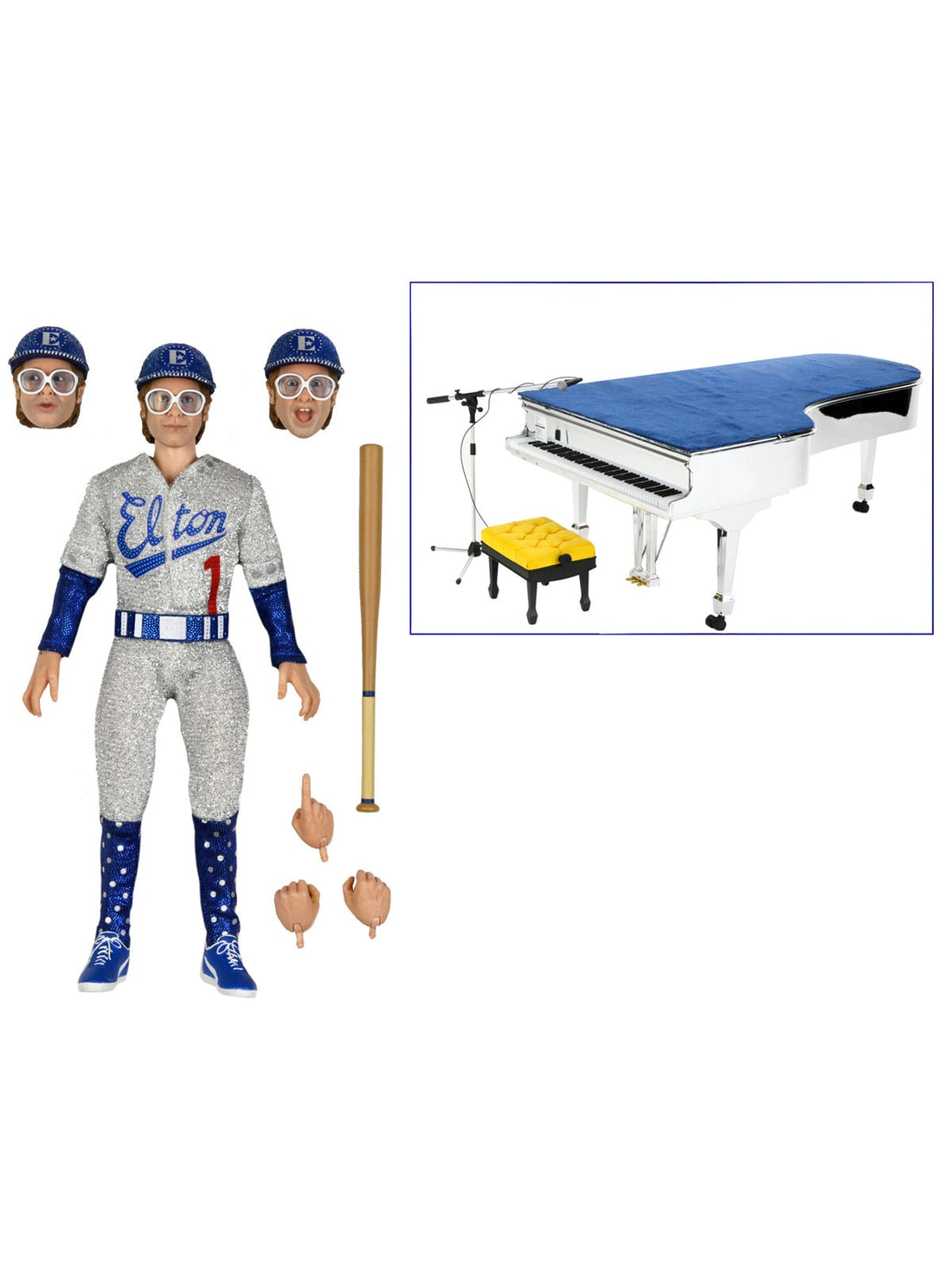 BUY ELTON JOHN LIVE 1975 - 8&quot; CLOTHED ACTION FIGURE | NECA ONLINE AU