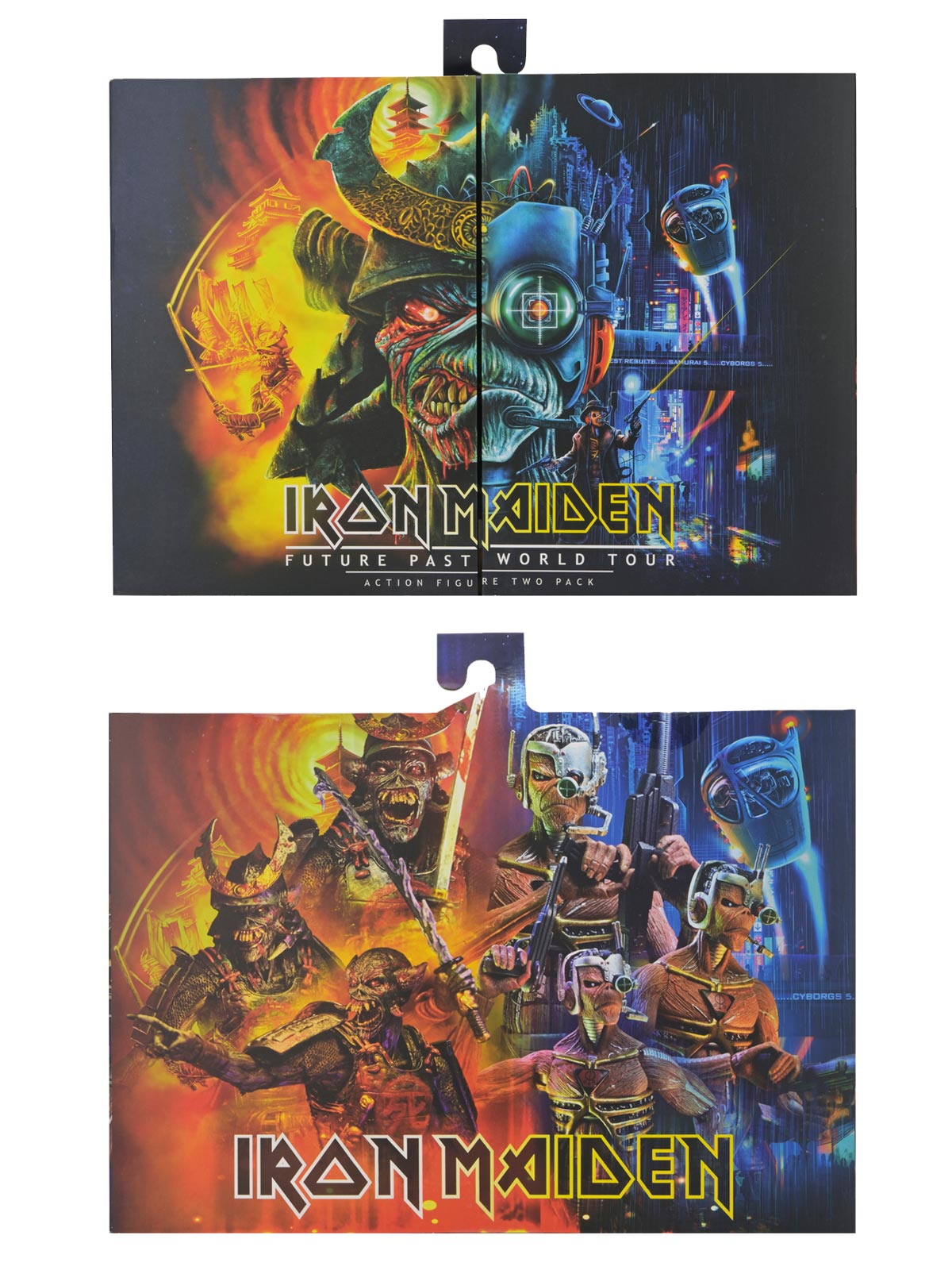 BUY NOW - IRON MAIDEN - FUTURE PAST WORLD TOUR 7&quot; ACTION FIGURE ULTIMATE 2 PACK | NECAONLINE AU