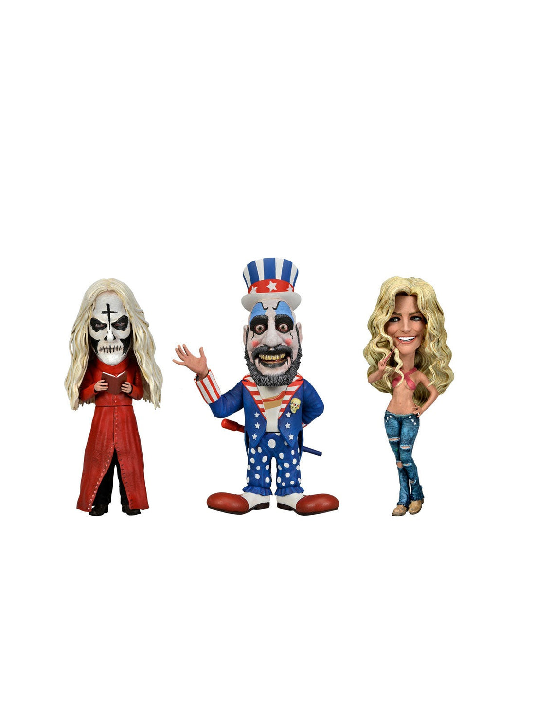 BUY HOUSE OF 1000 CORPSES - LITTLE BIG HEAD - 3 PACK | NECA ONLINE AU