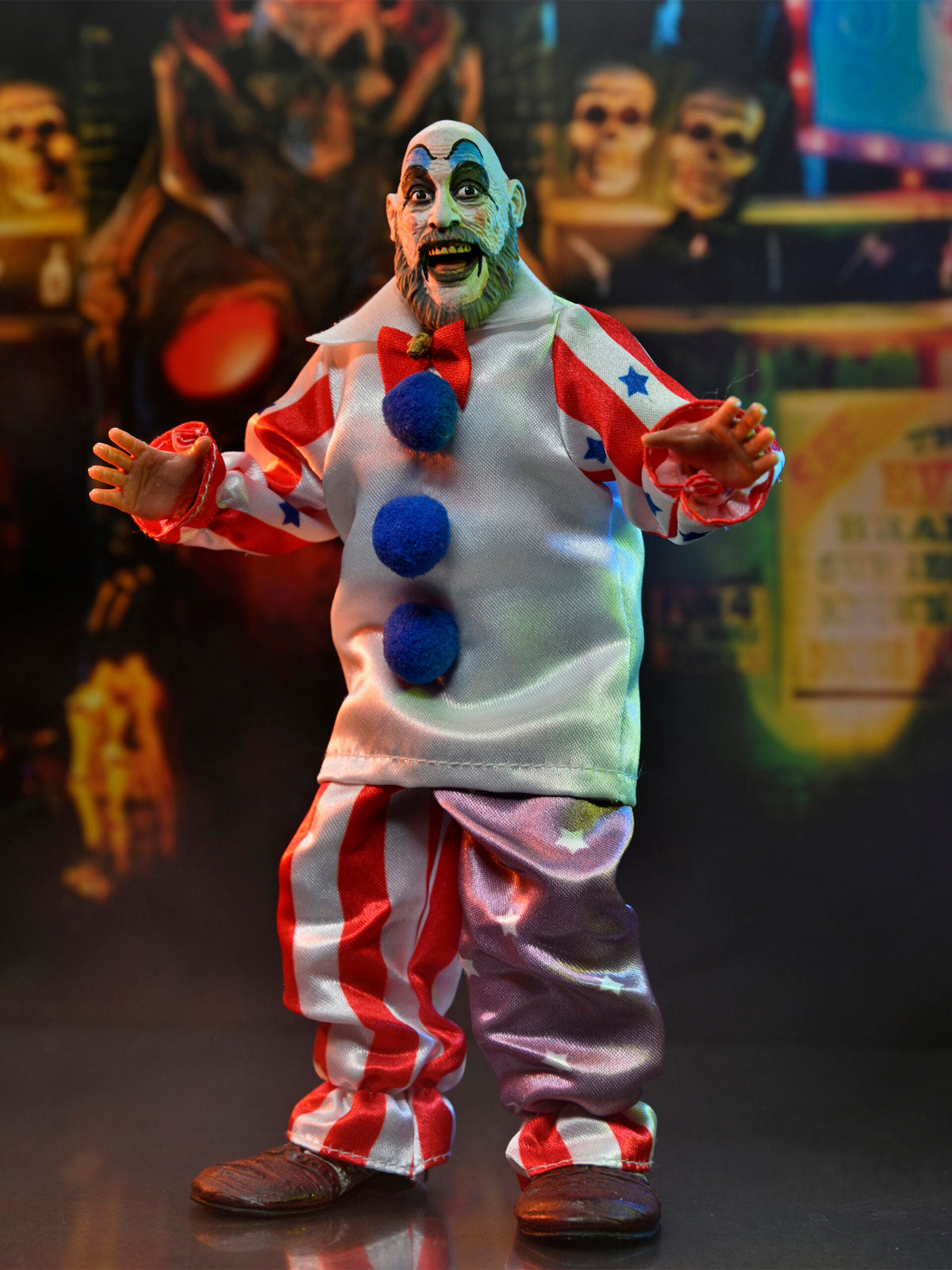 BUY HOUSE OF 1000 CORPSES - CAPTAIN SPAULDING 8&quot; CLOTHED FIGURE  | NECA ONLINE AU