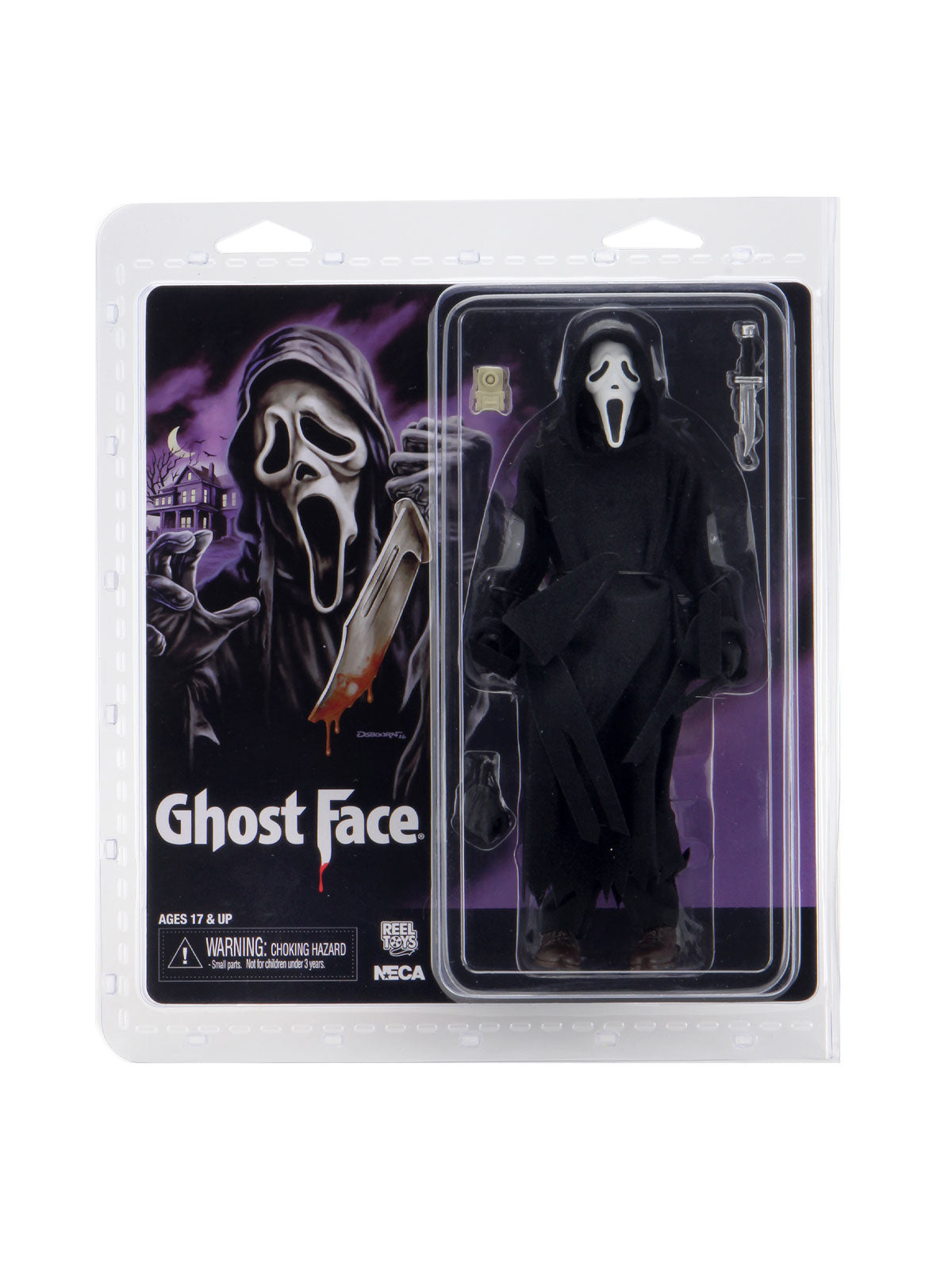 BUY SCREAM! GHOST FACE 8&quot; CLOTHED ACTION FIGURE | NECA ONLINE AU