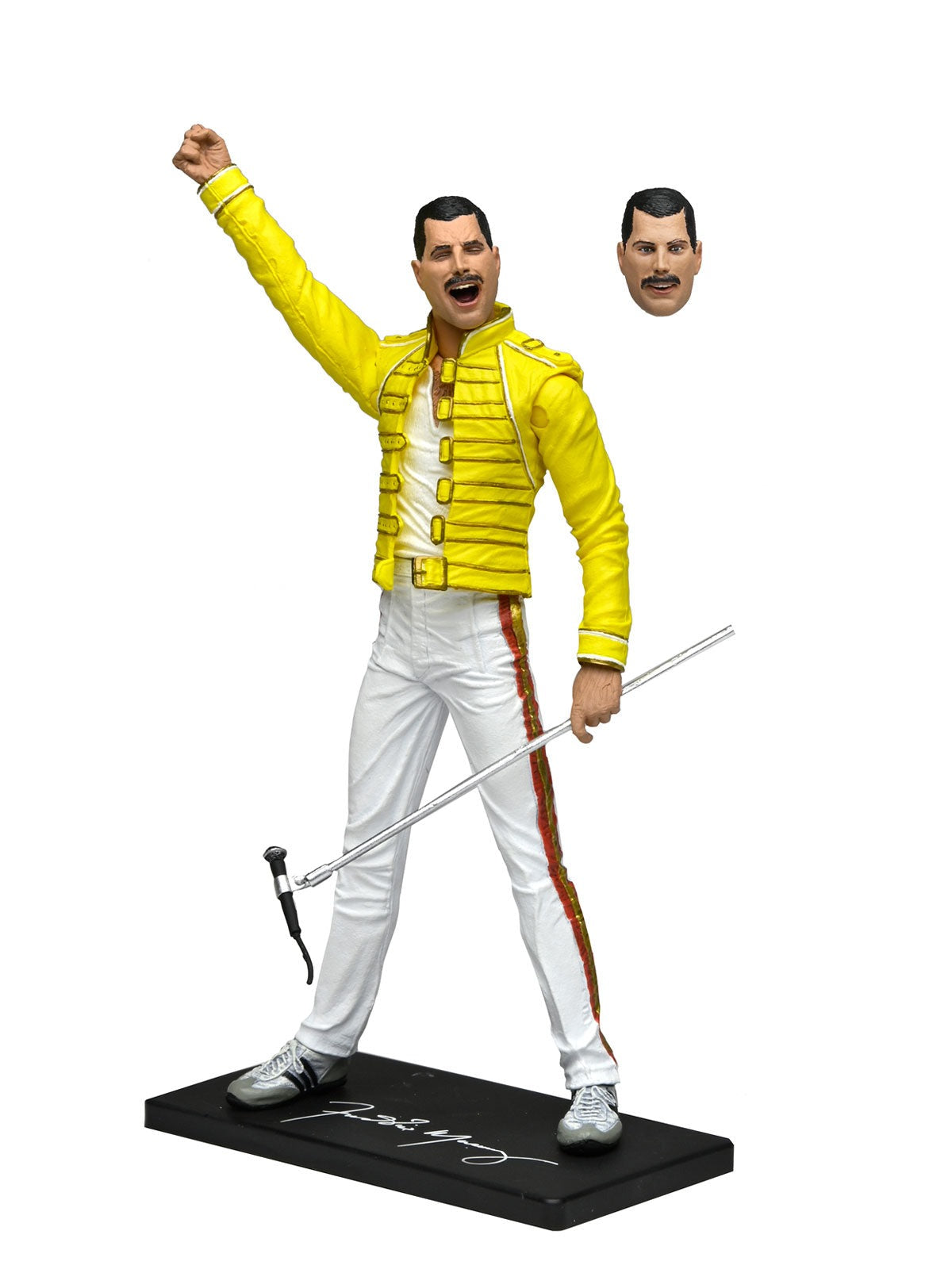 BUY FREDDIE MERCURY (QUEEN) YELLOW JACKET - 8&quot; CLOTHED ACTION FIGURE | NECA ONLINE AU