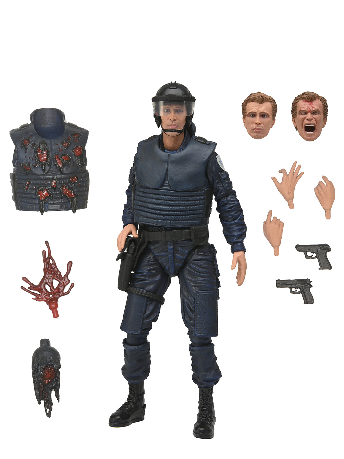 BUY NOW ROBOCOP ULTIMATE ALEX MURPHY (COP UNIFORM) 7&quot; SCALE ACTION FIGURE | NECA ONLINE