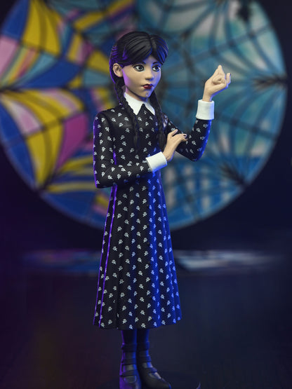 BUY WEDNESDAY ADDAMS CLASSIC TOONY TERRORS 6&quot; ACTION FIGURE | NECA ONLINE AU