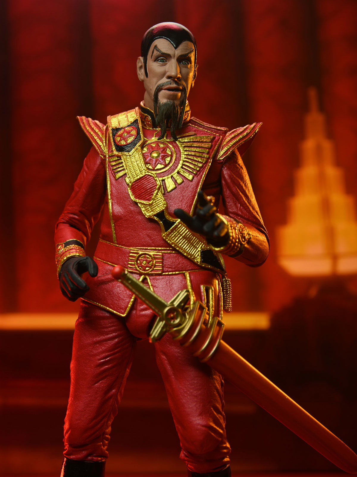 BUY FLASH GORDON KING FEATURES (1980) ULTIMATE MING THE MERCILESS 7&quot; ACTION FIGURE | NECA ONLINE AU