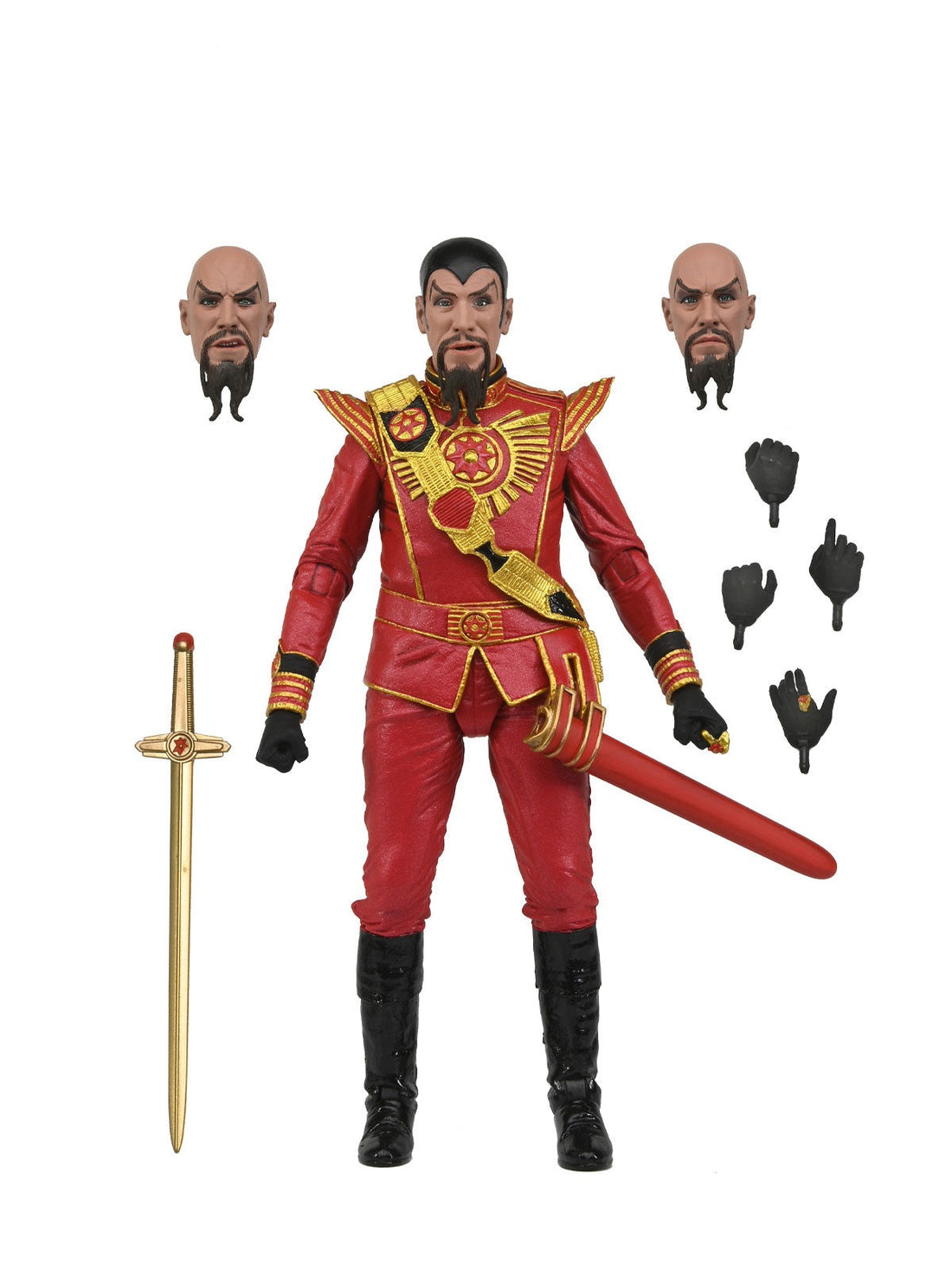 BUY FLASH GORDON KING FEATURES (1980) ULTIMATE MING THE MERCILESS 7&quot; ACTION FIGURE | NECA ONLINE AU