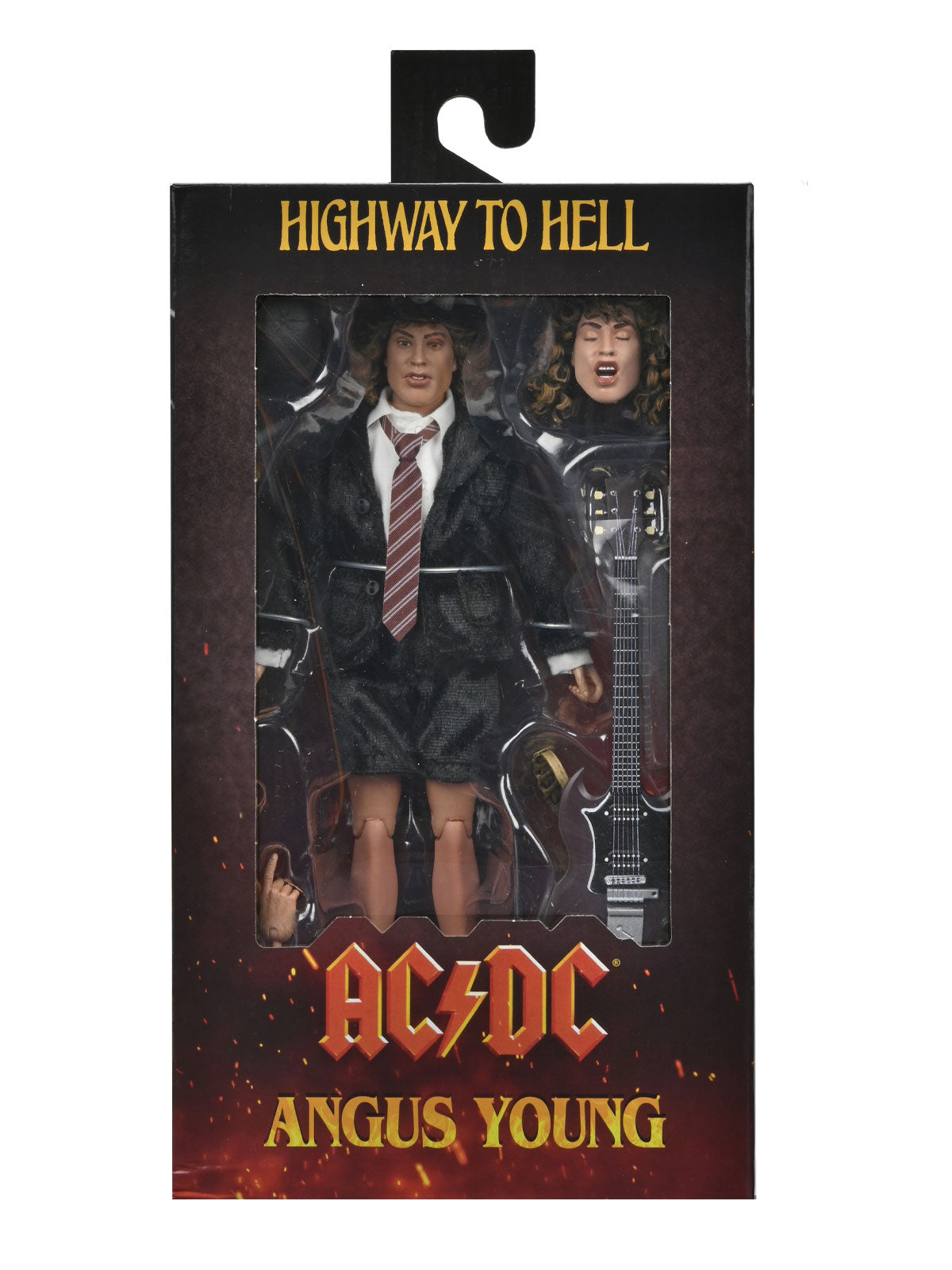 BUY AC/DC - ANGUS YOUNG HIGHWAY TO HELL 8&quot; CLOTHED ACTION FIGURE | NECA ONLINE AU 