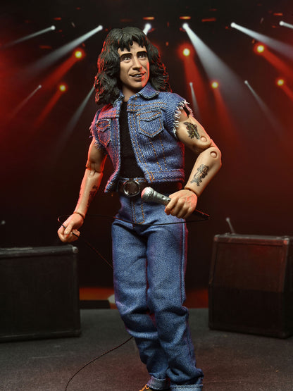 BUY AC/DC - BON SCOTT 8&quot; CLOTHED ACTION FIGURE | NECA ONLINE AU 