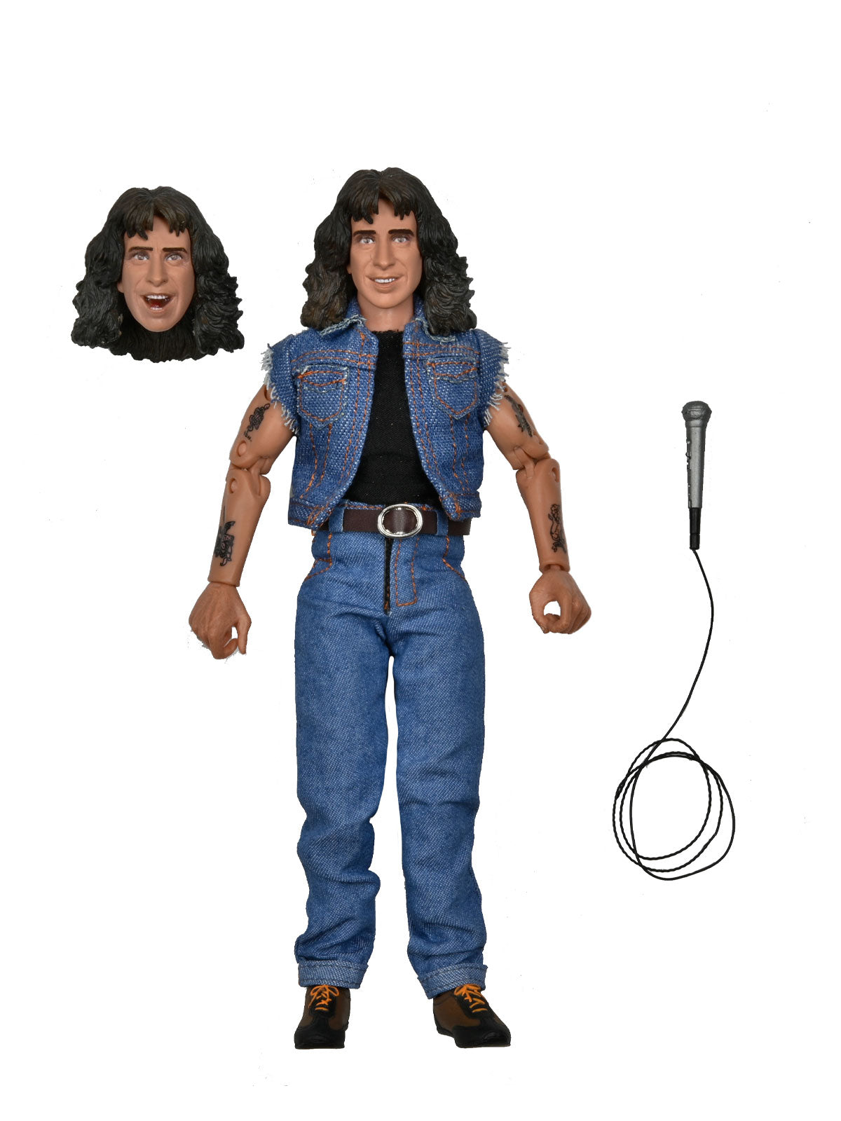 BUY AC/DC - BON SCOTT 8&quot; CLOTHED ACTION FIGURE | NECA ONLINE AU 