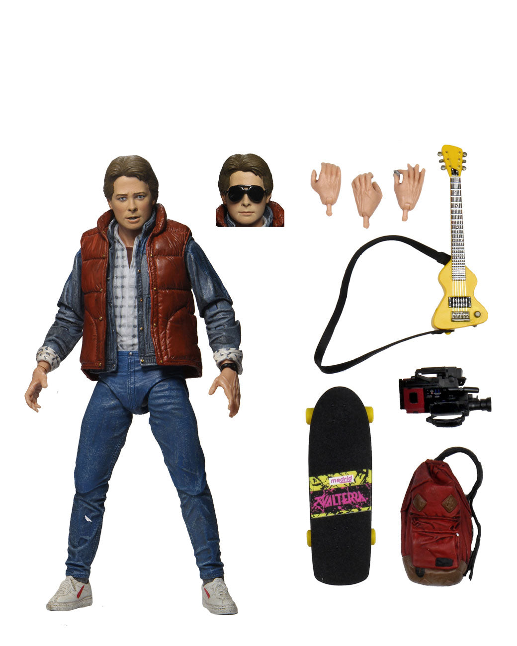 BUY BACK TO THE FUTURE - MARTY MCFLY ULTIMATE 7&quot; ACTION FIGURE | NECA ONLINE AU