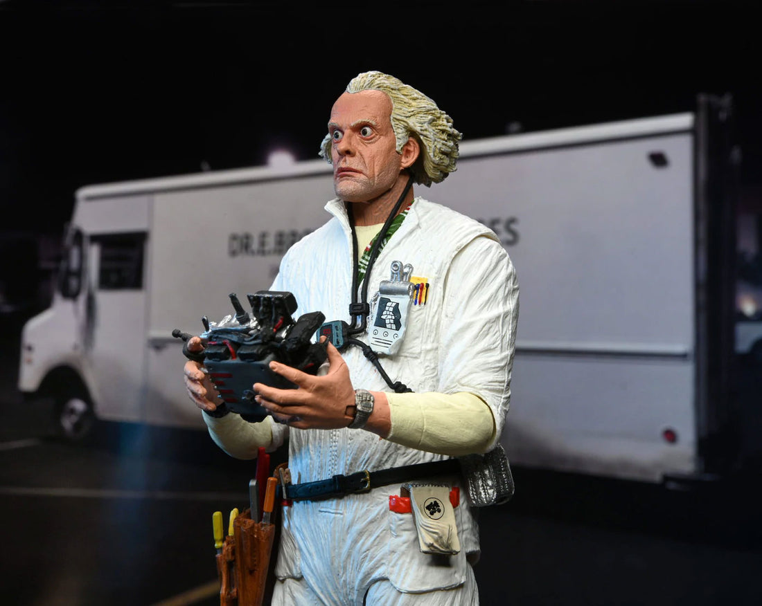 BUY BACK TO THE FUTURE - ULTIMATE DOC BROWN 7&quot; ACTION FIGURE | NECA ONLINE AU