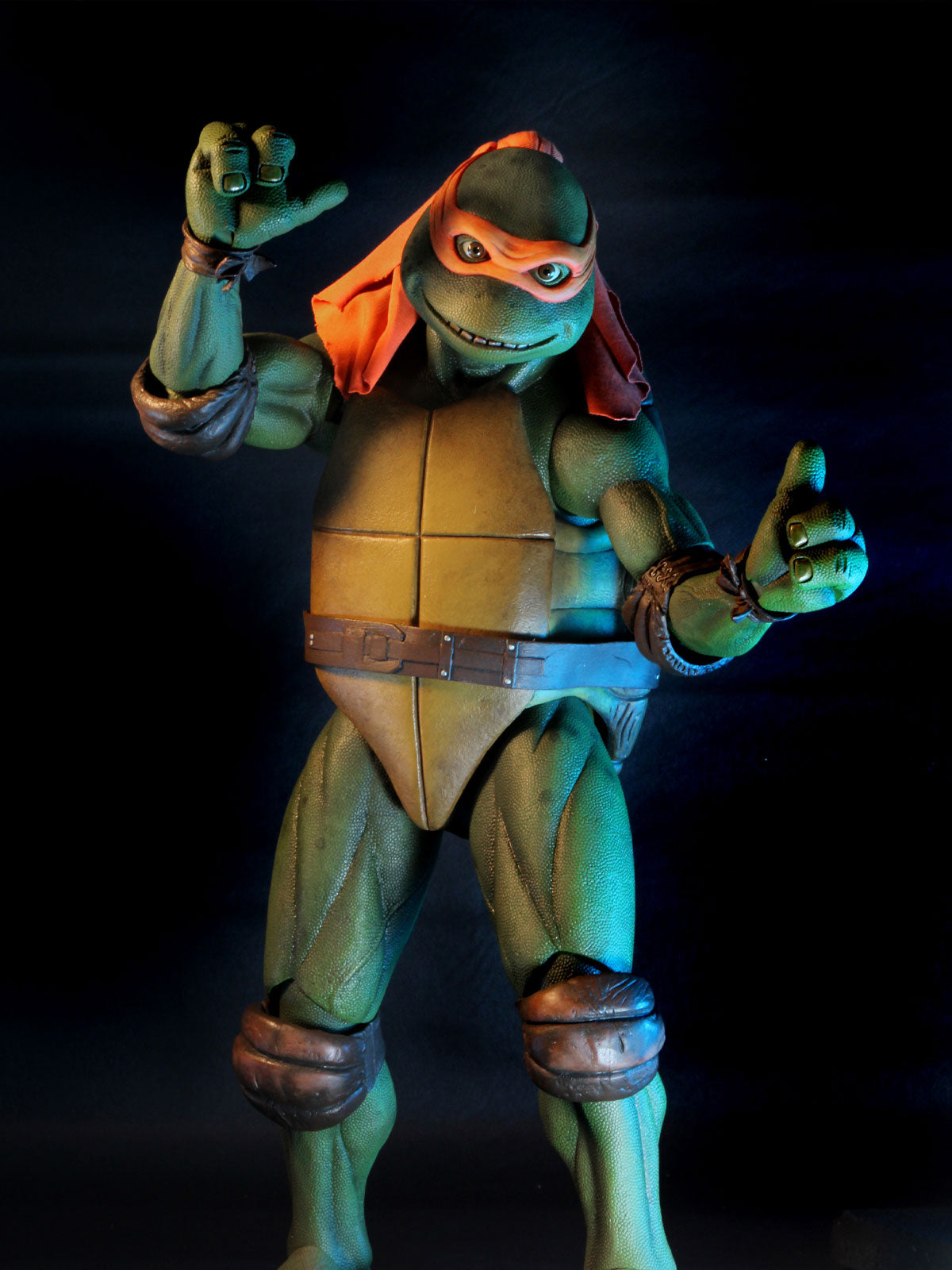 BUY TMNT (1990 MOVIE) - MICHELANGELO 1/4TH SCALE ACTION FIGURE | NECA ONLINE AU