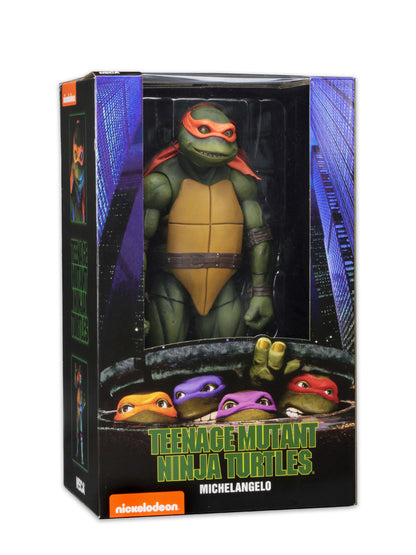 BUY TMNT (1990 MOVIE) - MICHELANGELO 1/4TH SCALE ACTION FIGURE | NECA ONLINE AU