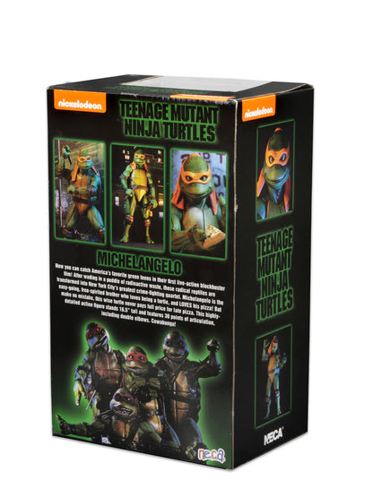 BUY TMNT (1990 MOVIE) - MICHELANGELO 1/4TH SCALE ACTION FIGURE | NECA ONLINE AU