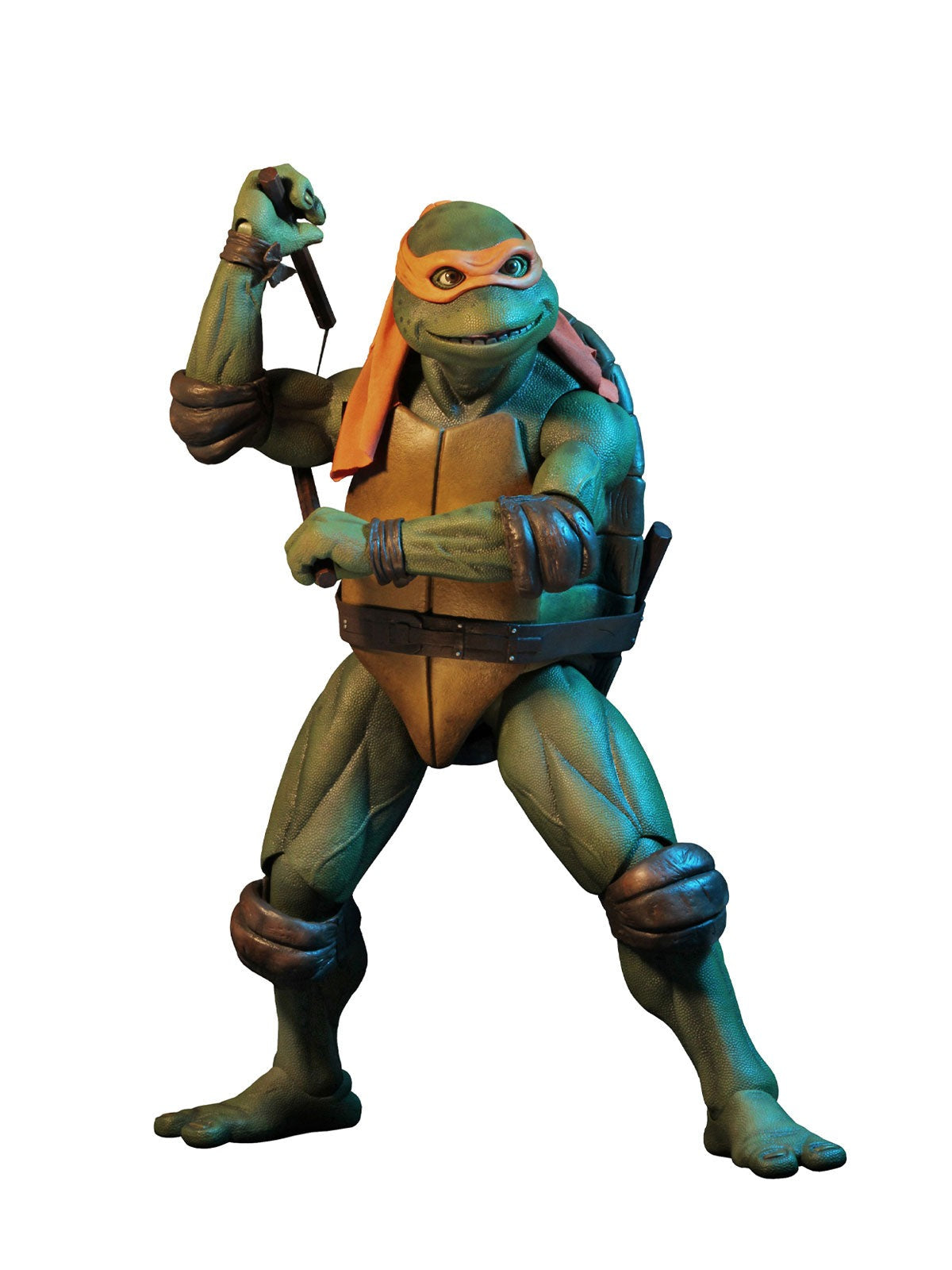 BUY TMNT (1990 MOVIE) - MICHELANGELO 1/4TH SCALE ACTION FIGURE | NECA ONLINE AU