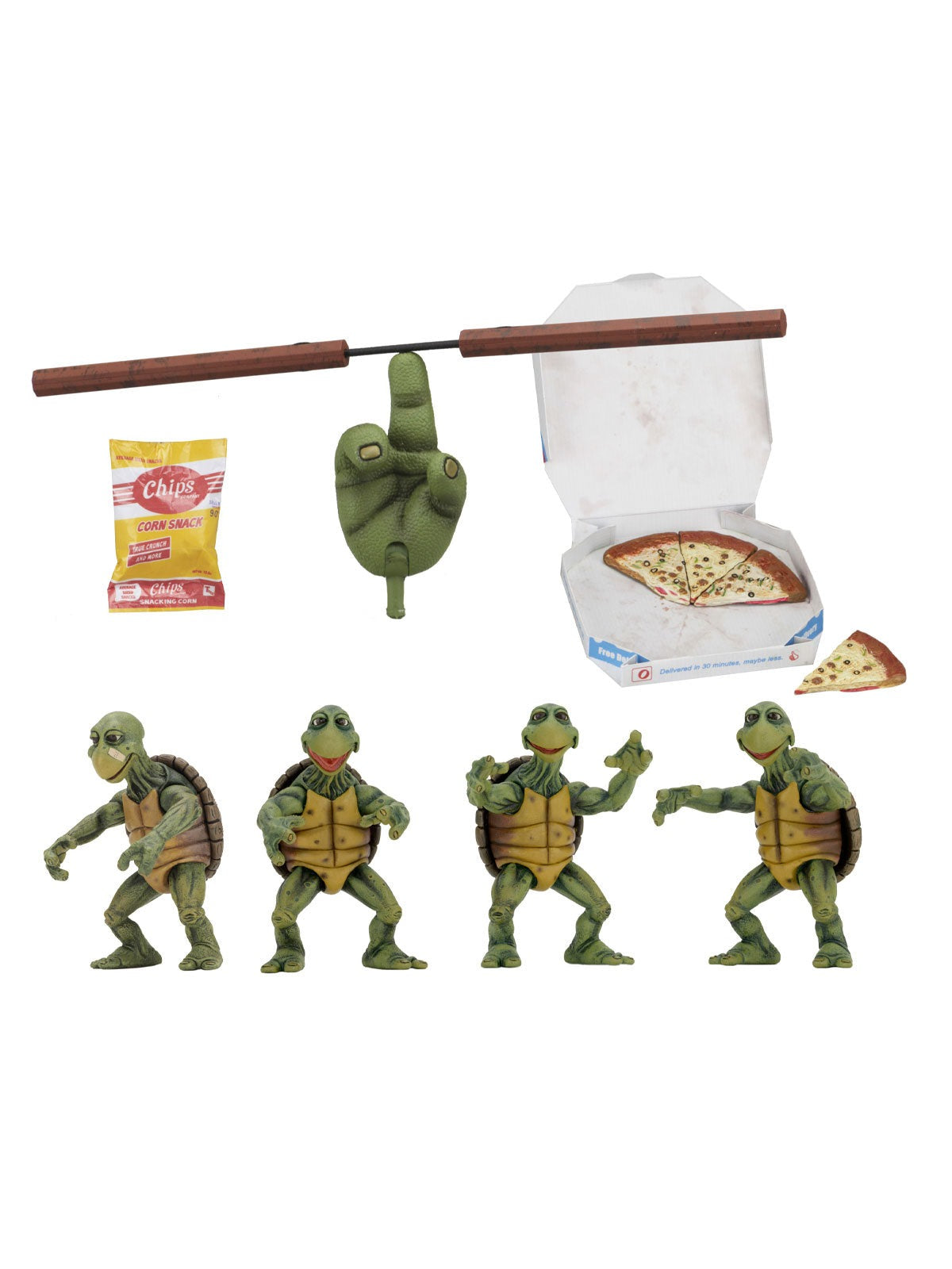 BUY TMNT (1990 MOVIE) - BABY TURTLES SET 1/4TH SCALE ACTION FIGURE | NECA ONLINE AU