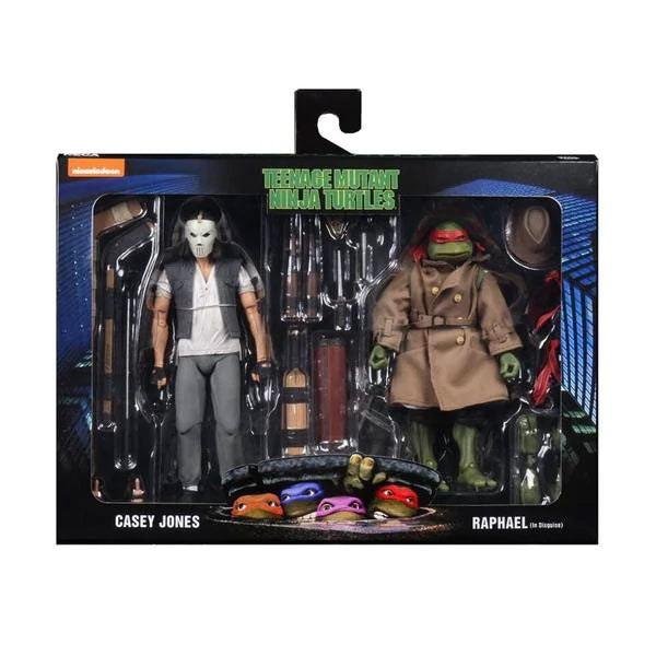 BUY TMNT - CASEY JONES &amp; RAPHAEL DISGUISE (2 PACK) 7&quot; ACTION FIGURES  | NECA ONLINE AU