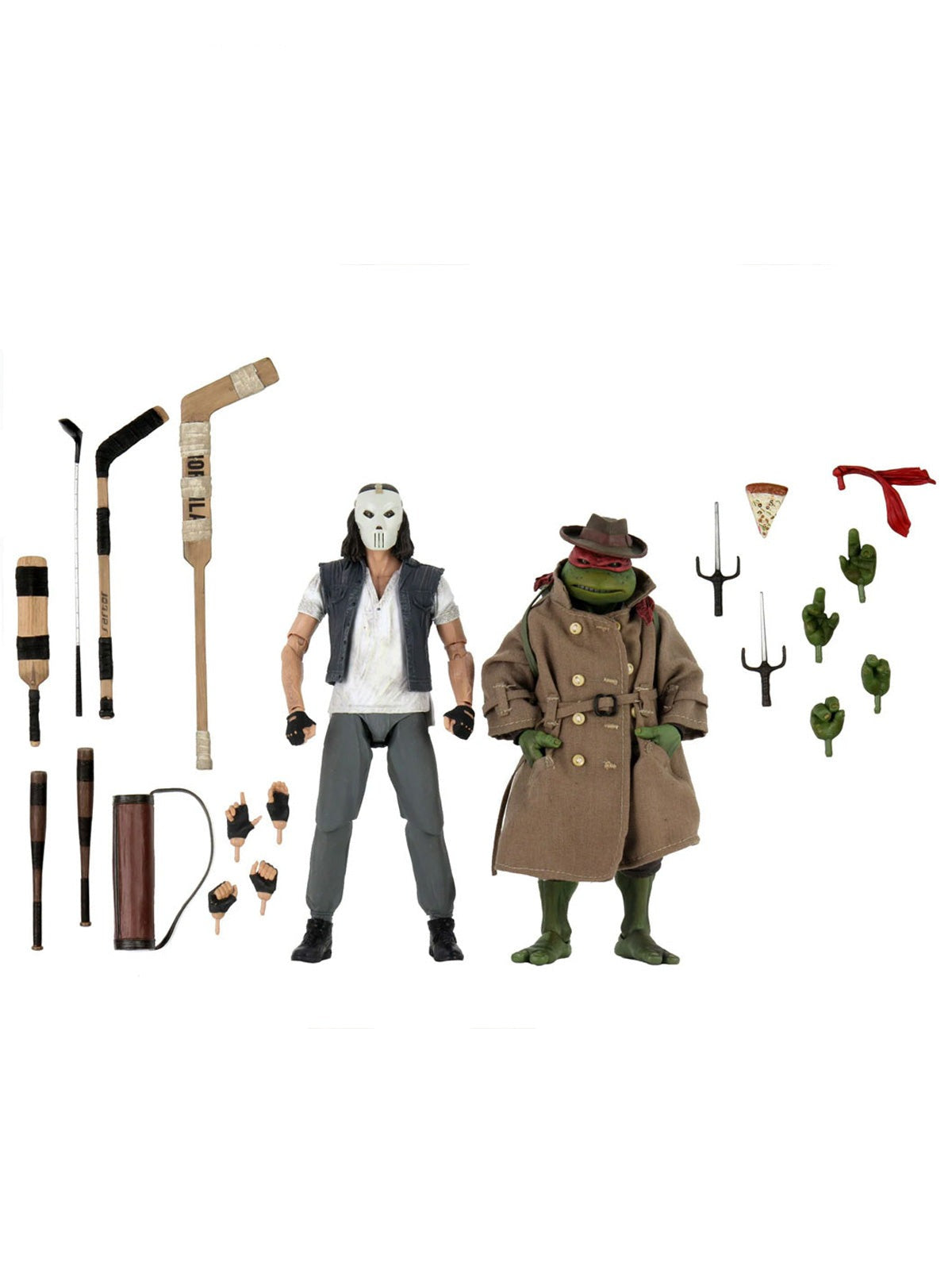 BUY TMNT - CASEY JONES &amp; RAPHAEL DISGUISE (2 PACK) 7&quot; ACTION FIGURES  | NECA ONLINE AU