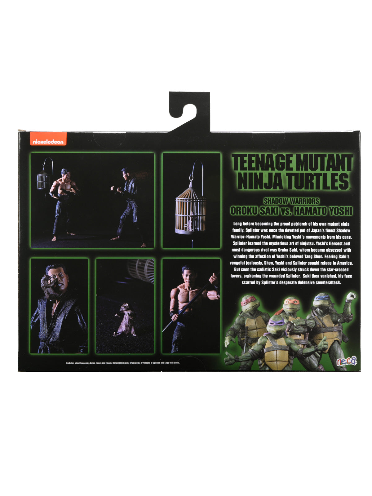 BUY TMNT 1990 MOVIE - SHADOW WARRIORS 2 PACK - 7&quot; ACTION FIGURES | NECA ONLINE AU