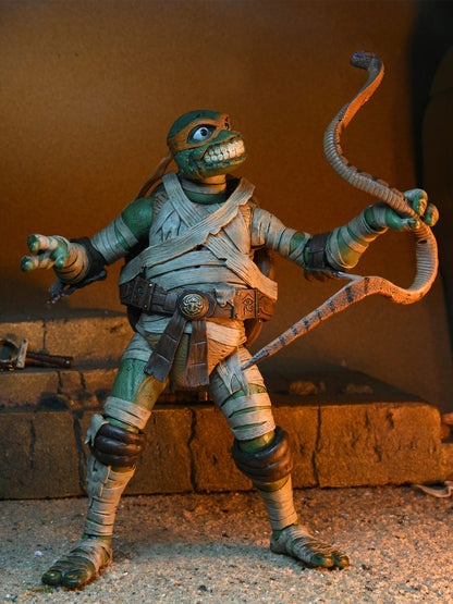 BUY TMNT - MICHELANGELO X ULTIMATE MUMMY UNIVERSAL MONSTERS 7&quot; ACTION FIGURE | NECA ONLINE AU