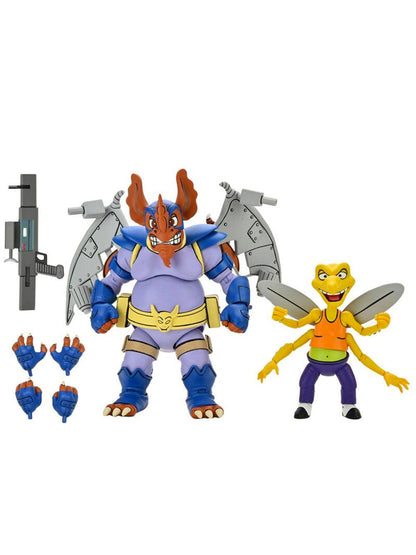 BUY TMNT - WINGNUT AND SCREWLOOSE CARTOON 2 PACK - 7&quot; ACTION FIGURES  | NECA ONLINE AU