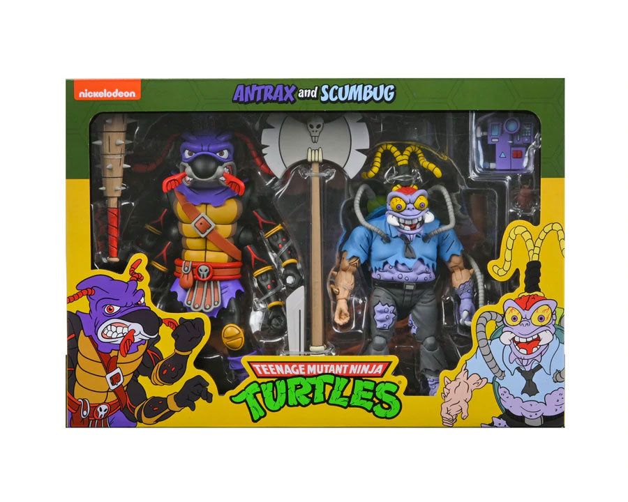 BUY TMNT - ANTRAX &amp; SCUMBUG 2 PACK 7&quot; SCALE ACTION FIGURES | NECA ONLINE AU 