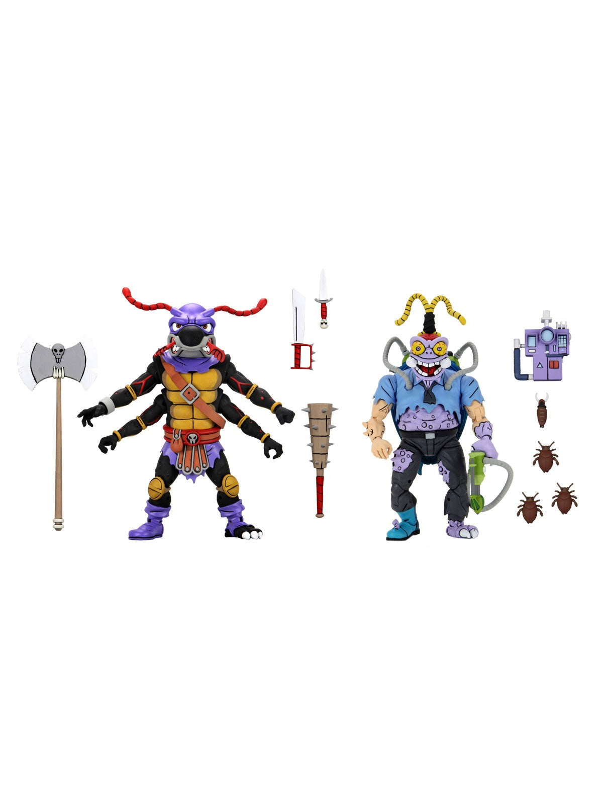 BUY TMNT - ANTRAX &amp; SCUMBUG 2 PACK 7&quot; SCALE ACTION FIGURES | NECA ONLINE AU 