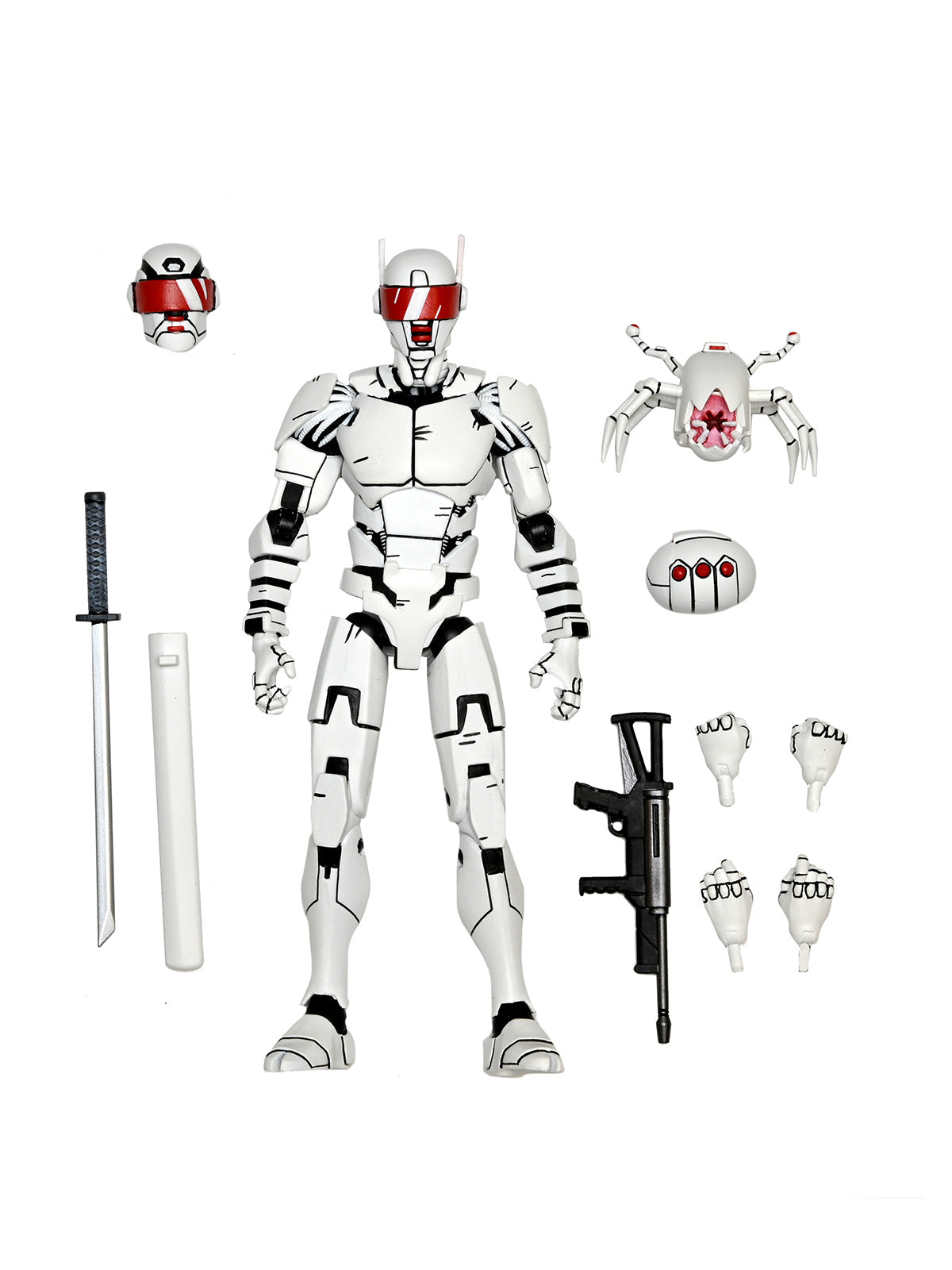 BUY NOW - TMNT THE LAST RONIN - ULTIMATE ELITE SYNJA PATROL ROBOT - 7&quot; SCALE ACTION FIGURE | NECAONLINE AU