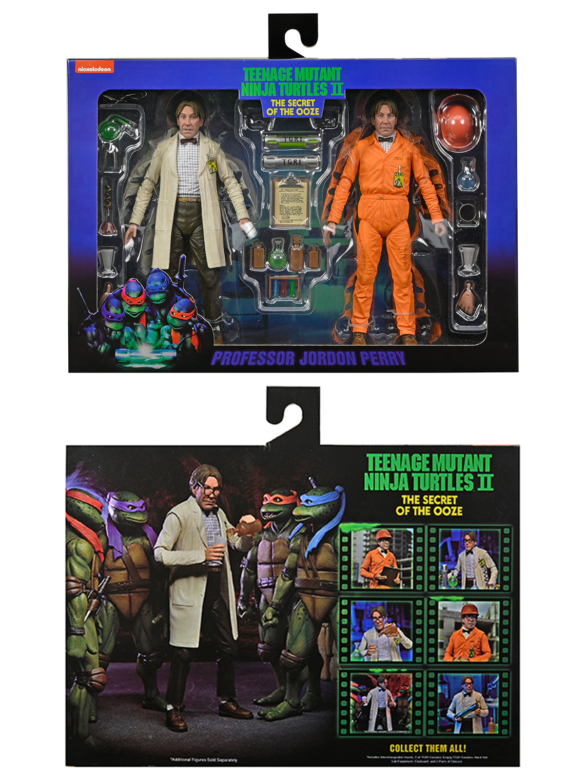 BUY NOW - TMNT - PROFESSOR PERRY LAB COAT &amp; HAZMAT SUIT 2PK - 7&quot; ACTION FIGURES | NECA ONLINE