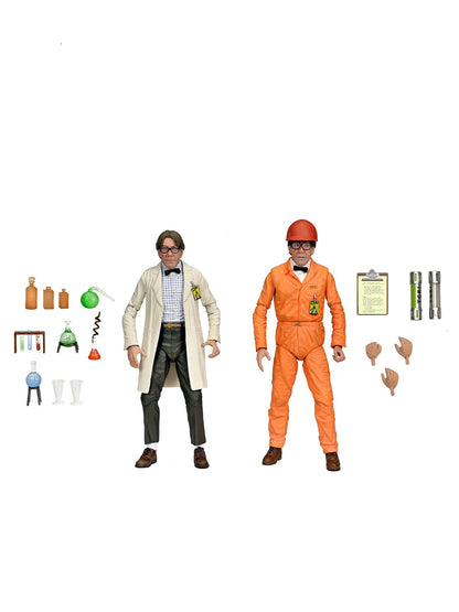 BUY NOW - TMNT - PROFESSOR PERRY LAB COAT &amp; HAZMAT SUIT 2PK - 7&quot; ACTION FIGURES | NECA ONLINE