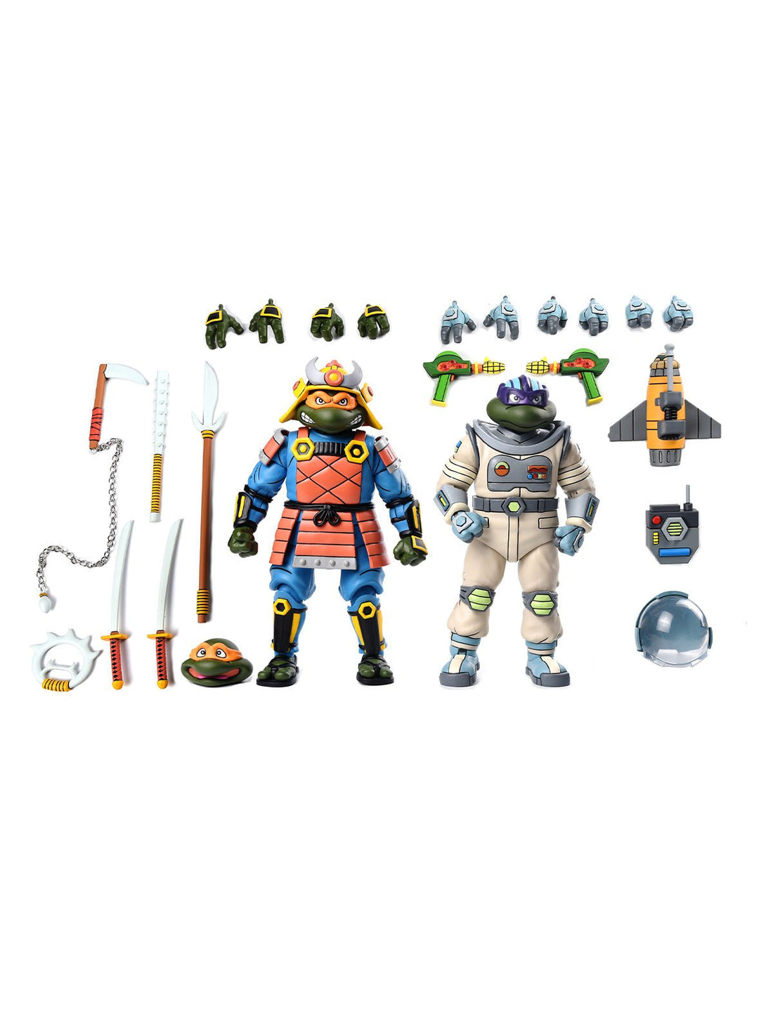 BUY NOW - TMNT SPACE ADVENTURE &amp; SAMURAI TURTLES - 2 PACK - 7&quot; SCALE ACTION FIGURES | NECA ONLINE AU 