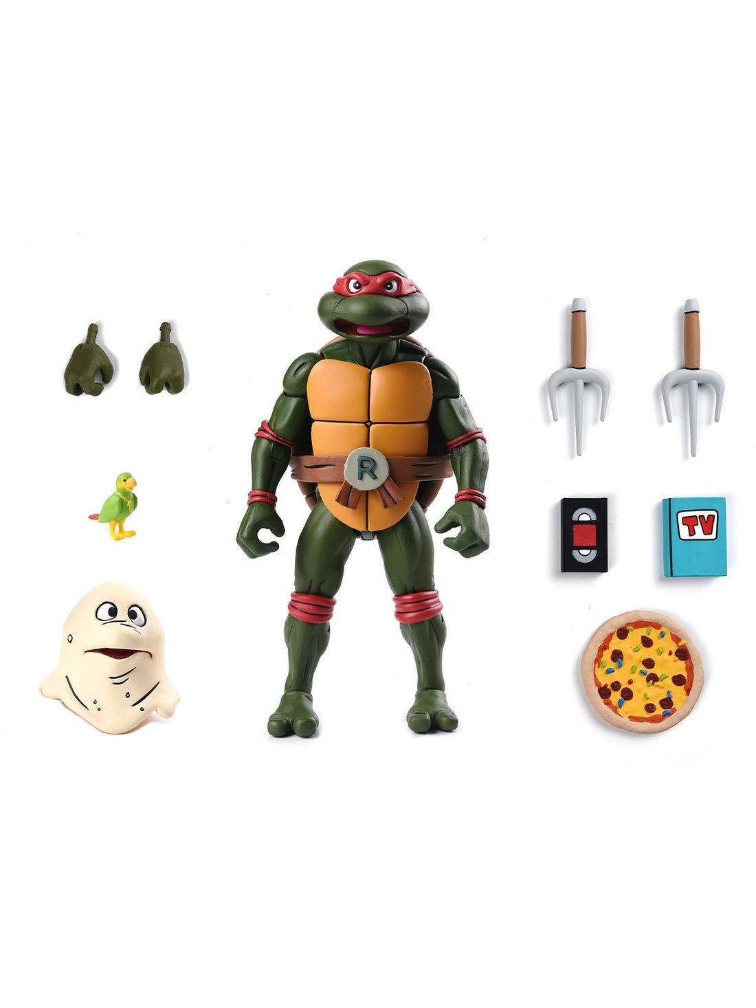 BUY NOW - TMNT ULTIMATE RAPHAEL (VHS) 7&quot; SCALE ACTION FIGURE | NECA ONLINE AU 