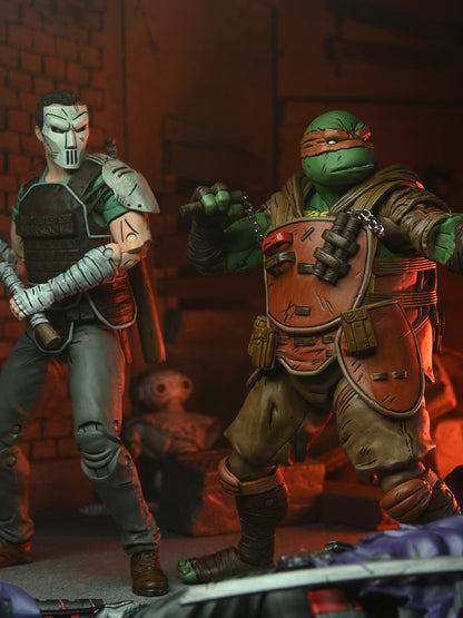 BUY NOW - TMNT THE LAST RONIN - ULTIMATE FLASHBACK MICHELANGELO - 7&quot; SCALE ACTION FIGURE | NECAONLINE AU 