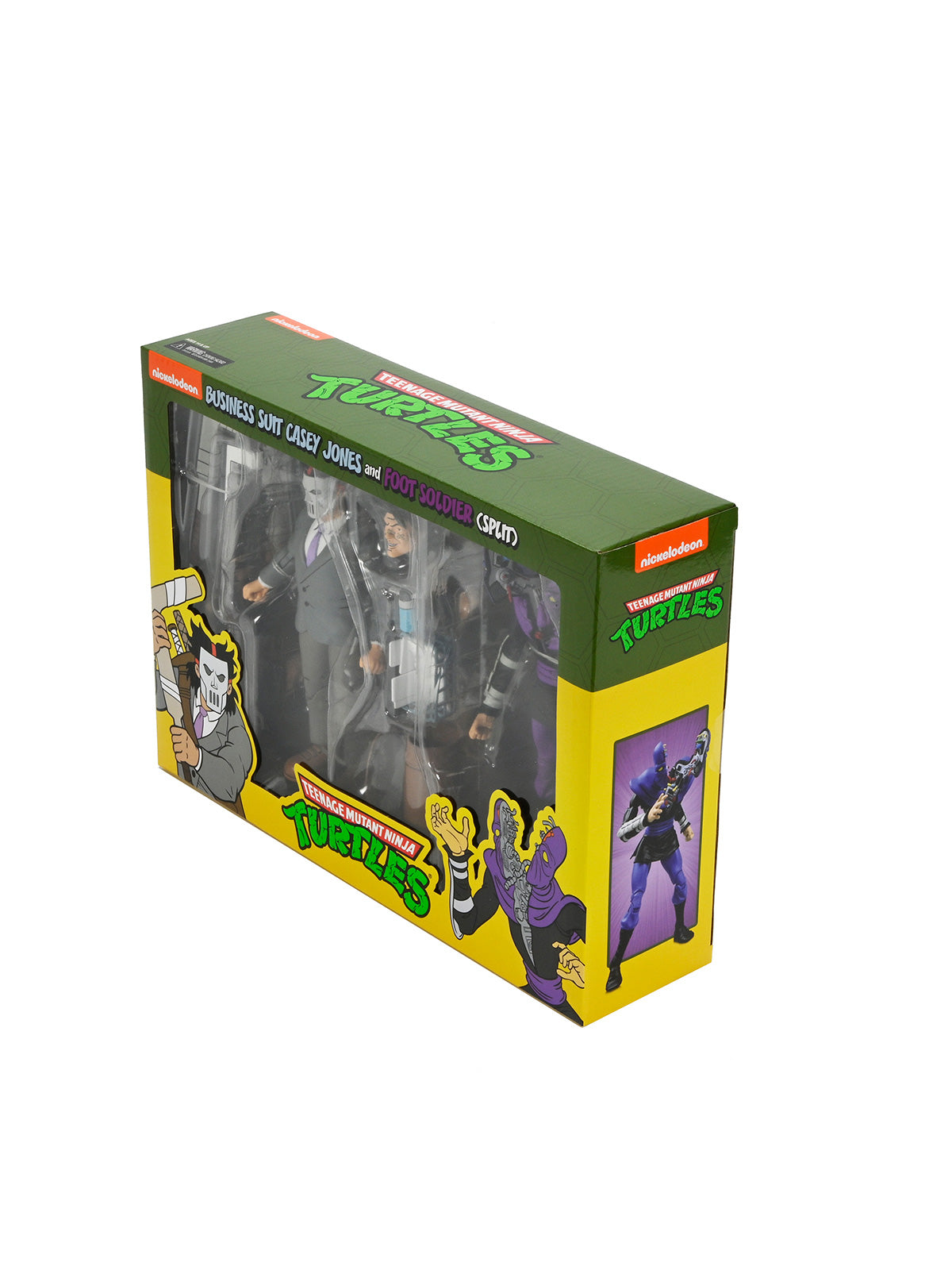 TMNT BUSINESS SUIT CASEY JONES & SPLIT FOOT SOLDIER - 2 PACK - 7