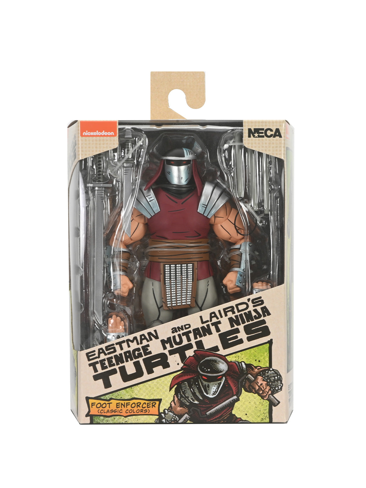 TMNT FOOT ENFORCER (CLASSIC COLORS) MIRAGE COMICS 7″ SCALE ACTION FIGURE