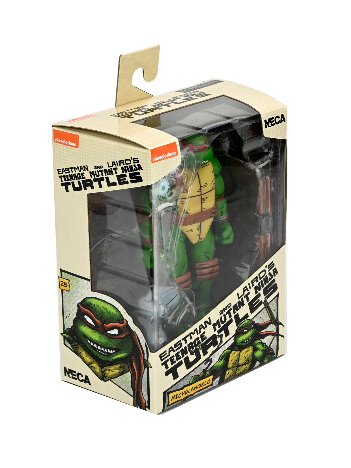 BUY NOW - BUY NOW - TMNT MIRAGE COMICS - MICHELANGELO - 7&quot; SCALE ACTION FIGURE | NECAONLINE AU  