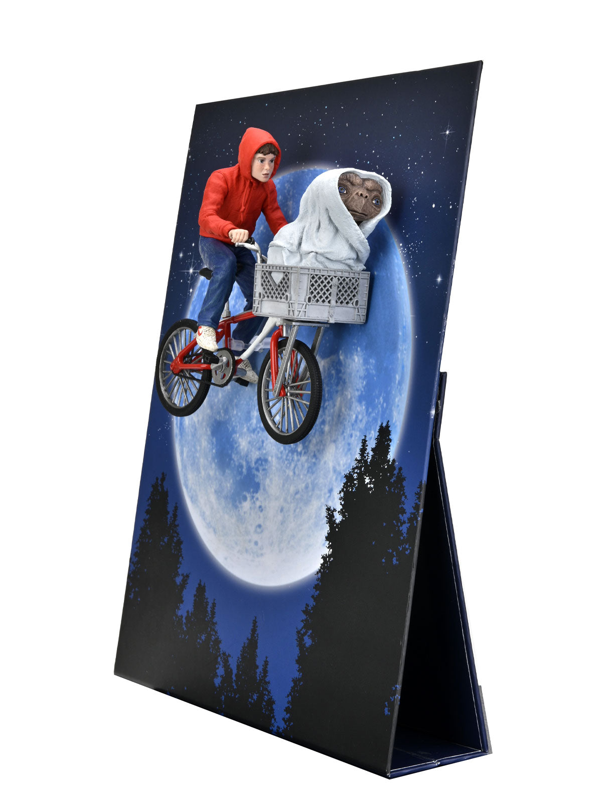 BUY E.T. &amp; ELLIOTT ON BICYCLE - 40TH ANNIVERSARY 7&quot; ACTION FIGURE | NECA ONLINE AU