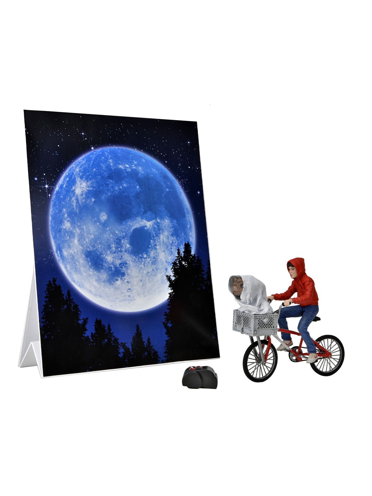 BUY E.T. &amp; ELLIOTT ON BICYCLE - 40TH ANNIVERSARY 7&quot; ACTION FIGURE | NECA ONLINE AU