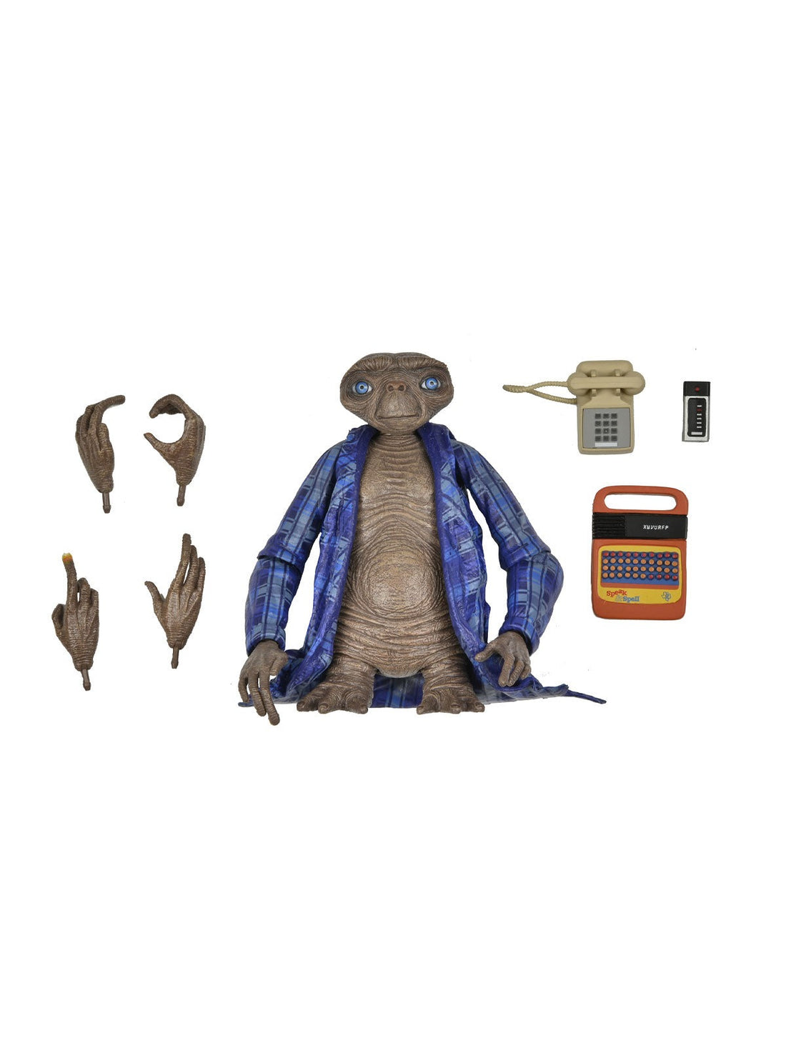 BUY E.T. ULTIMATE TELEPATHIC 40TH ANNIVERSARY - 7&quot; ACTION FIGURE | NECA ONLINE AU