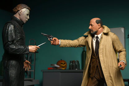 BUY HALLOWEEN - MICHAEL MYERS &amp; DR LOOMIS ULTIMATE 2 PACK 7&quot; ACTION FIGURES | NECA ONLINE AU