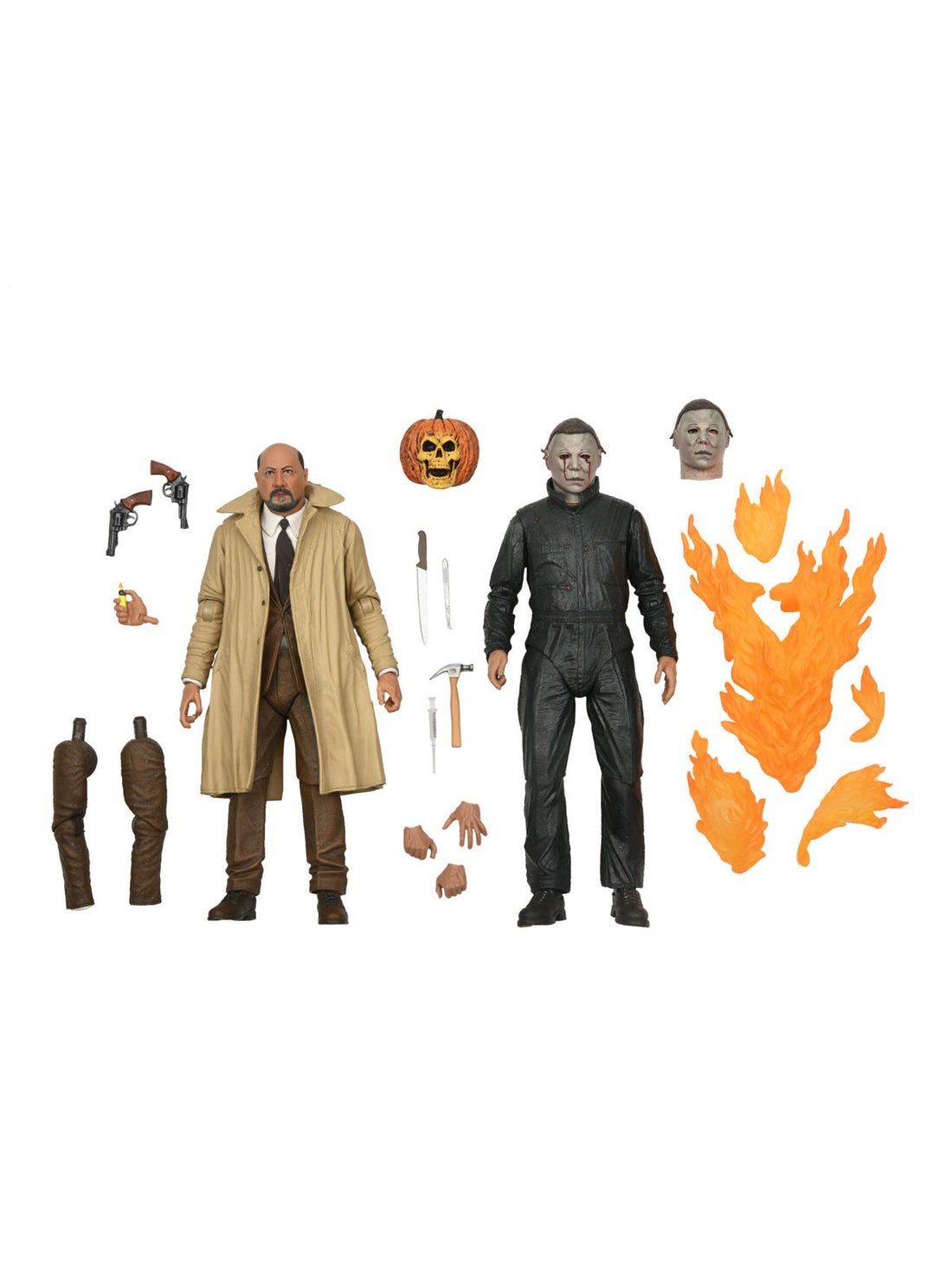BUY HALLOWEEN - MICHAEL MYERS &amp; DR LOOMIS ULTIMATE 2 PACK 7&quot; ACTION FIGURES | NECA ONLINE AU
