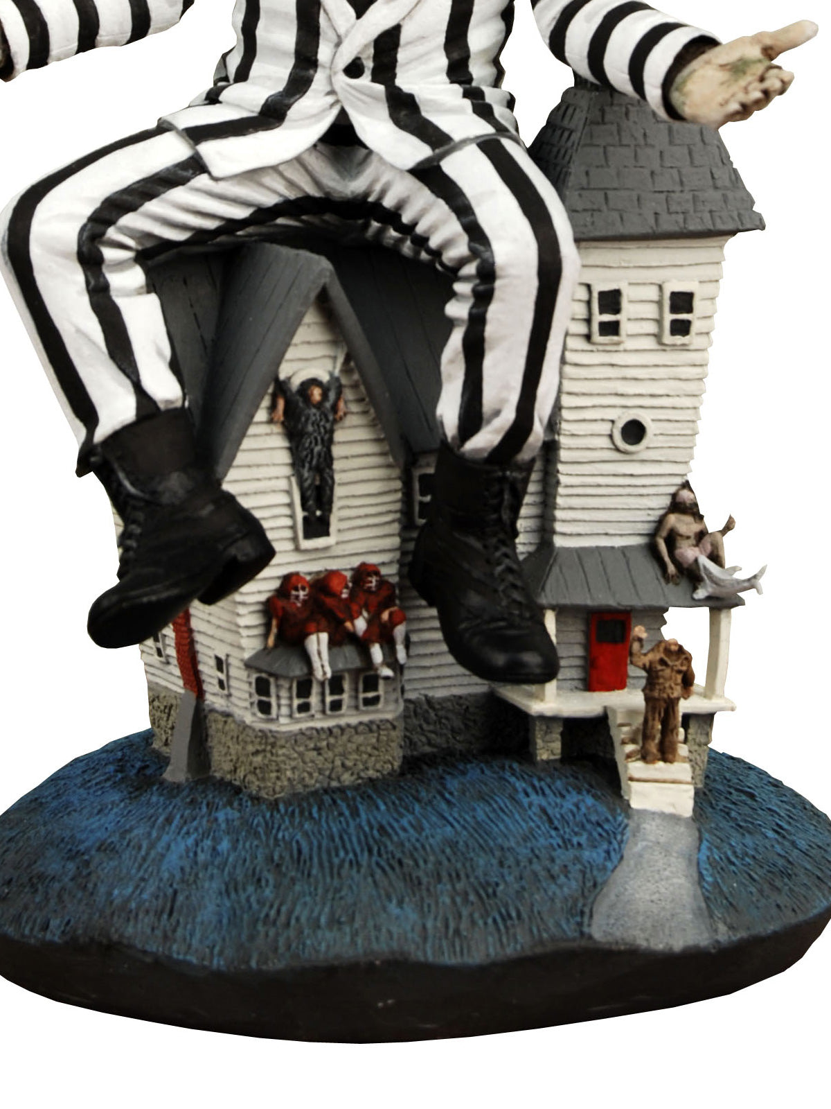 BUY NOW - BEETLEJUICE (1988) - STRIPED SUIT BEETLEJUICE HEAD KNOCKER | NECAONLINE AU 