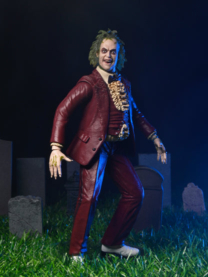 BUY NOW - BEETLEJUICE (1988) - RED TUXEDO BEETLEJUICE - 7&quot; SCALE ACTION FIGURE | NECAONLINE AU