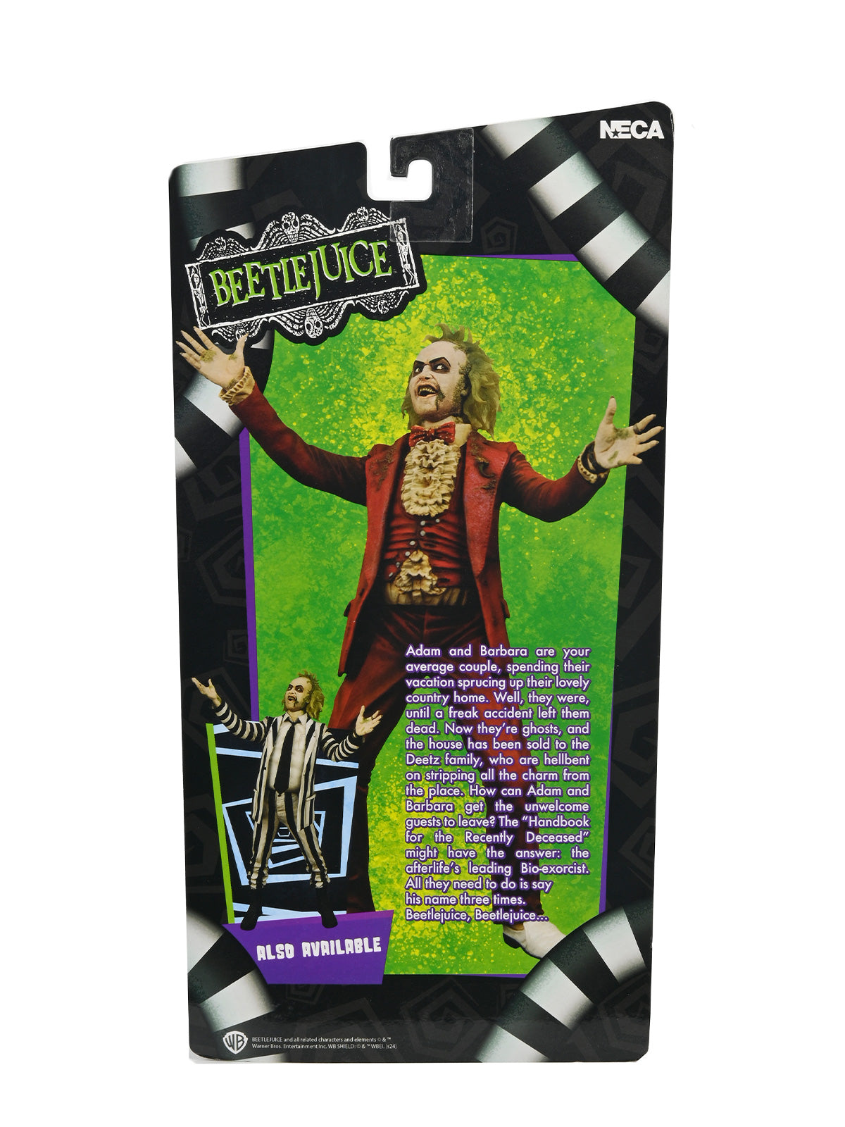 BUY NOW - BEETLEJUICE (1988) - RED TUXEDO BEETLEJUICE - 7&quot; SCALE ACTION FIGURE | NECAONLINE AU