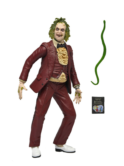 BUY NOW - BEETLEJUICE (1988) - RED TUXEDO BEETLEJUICE - 7&quot; SCALE ACTION FIGURE | NECAONLINE AU